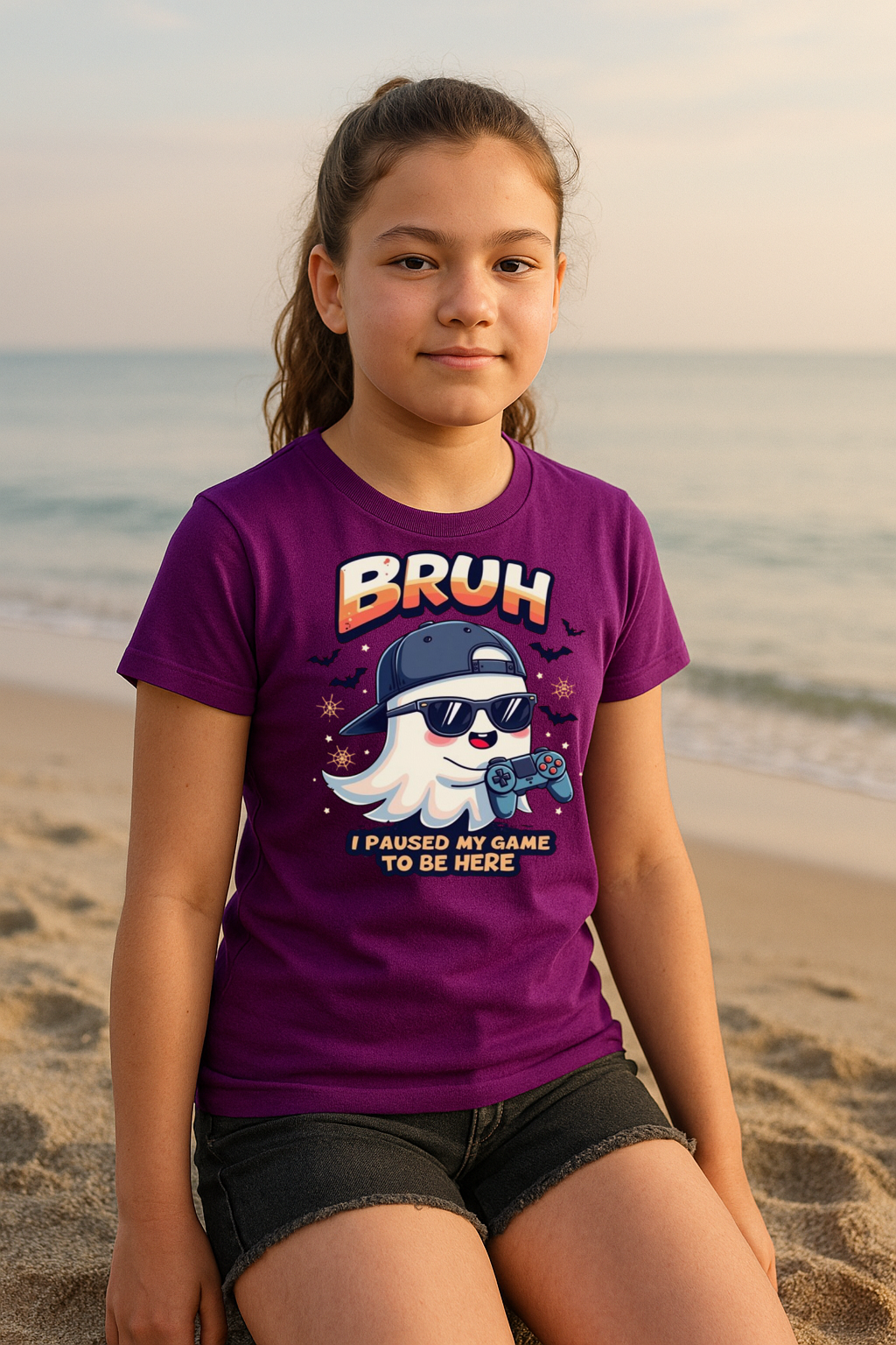 Limited Edition “BRUH” Gamer Tee – Ultra-Soft Luxe Cotton