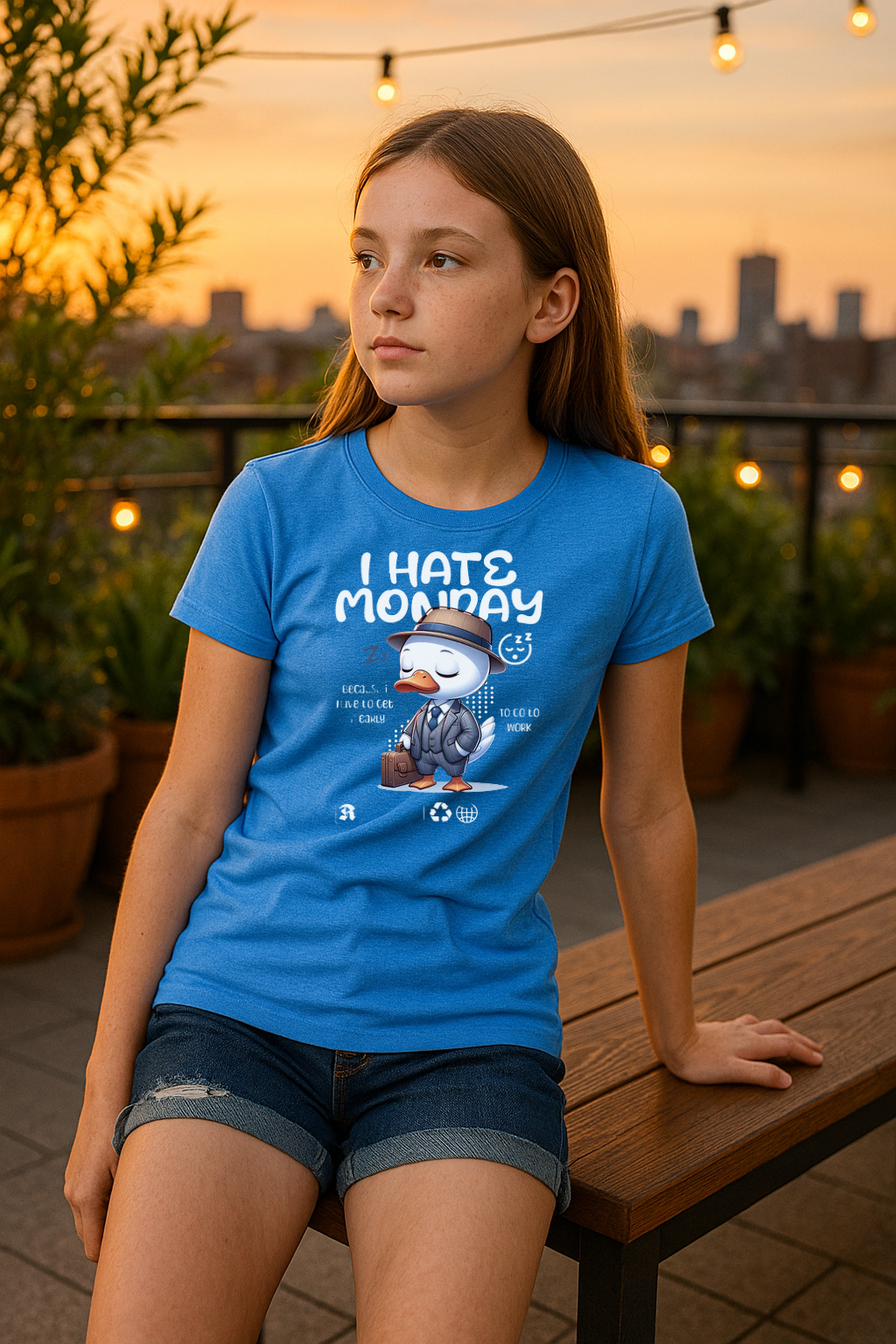 "I Hate Monday" Kids Tee – Bold, Fun & Comfy!