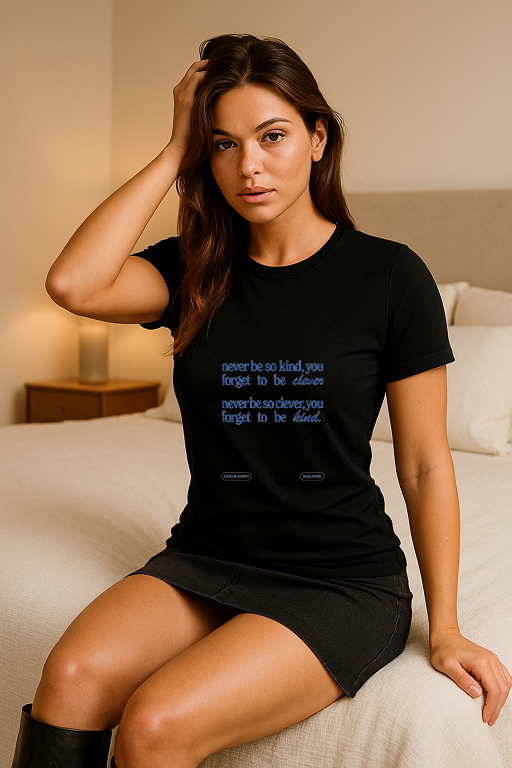 Kind & Clever Tee – Thoughtfully Balanced. Beautifully Bold.