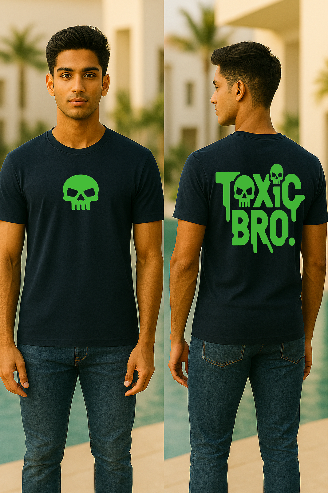 ⚠️ Storm BRN “Toxic Bro” Tee (See Size Chart Before Choosing Size) ⚠️