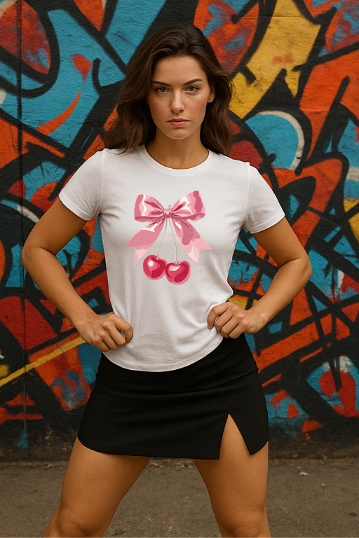 🍒 “Cherry on Top” Tee – Sweet, Sassy & Seriously Cute
