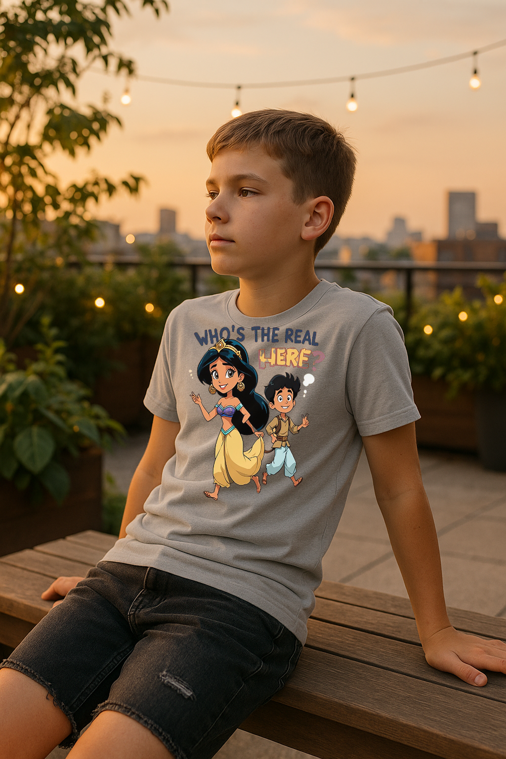 “Who’s the Real Hero?” Magical Duo Tee – Kids' Adventurewear