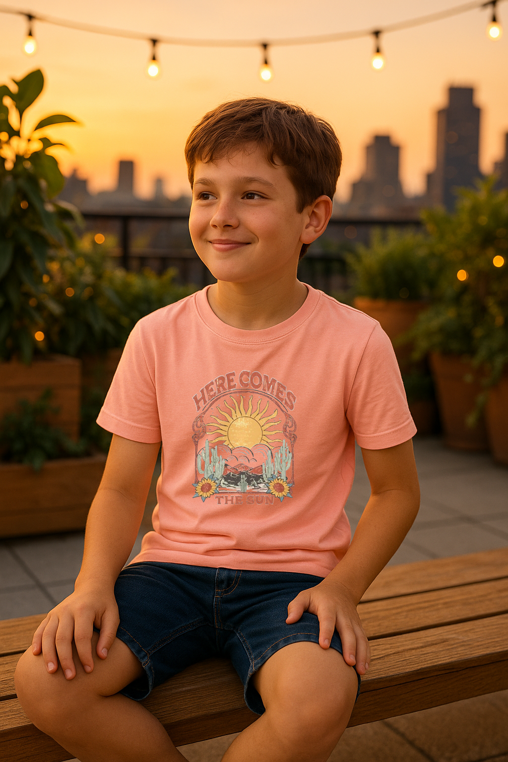Here Comes the Sun – Uplifting Tee