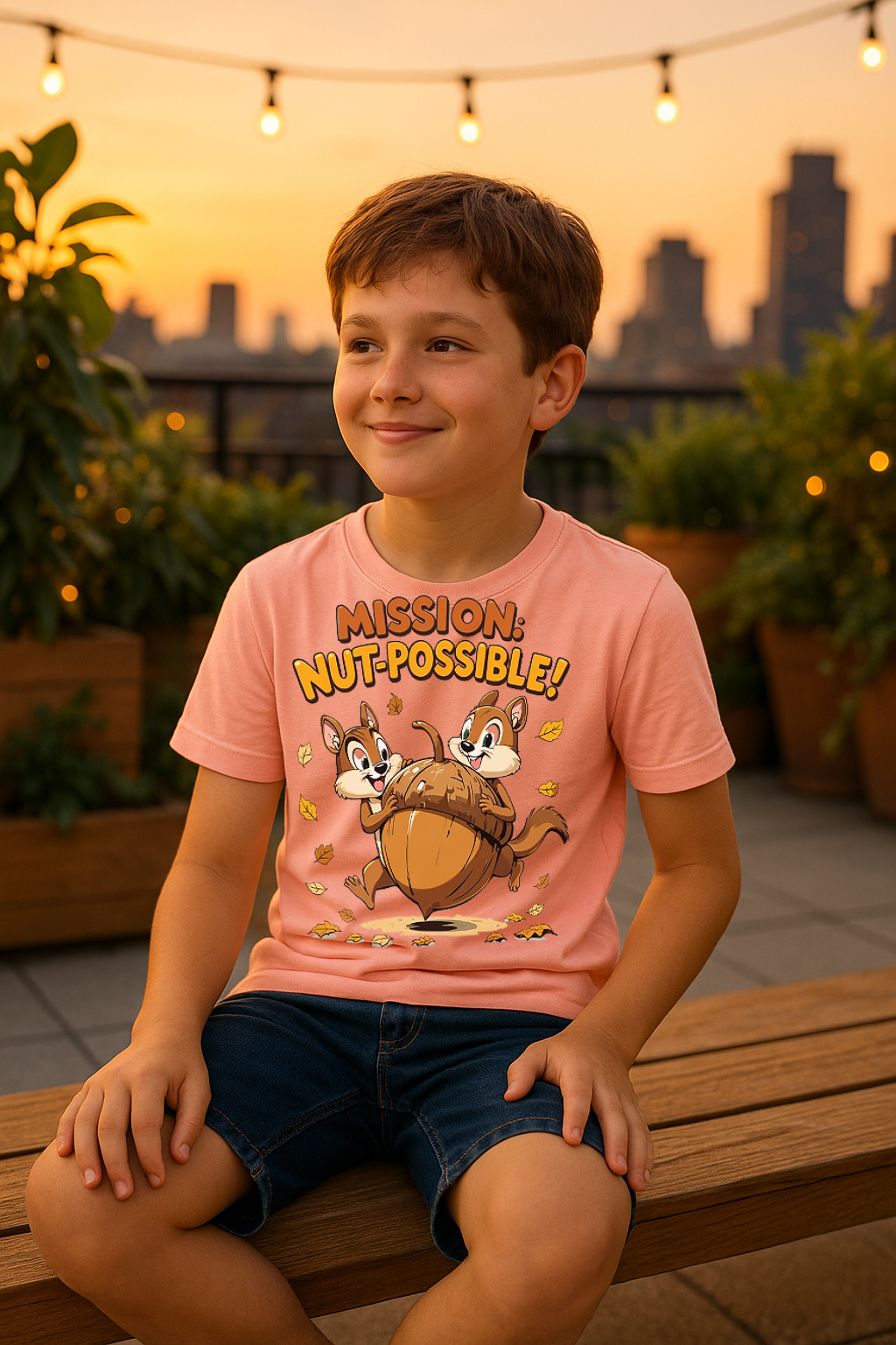 Mission: Nut-Possible! – Chip and Dale Adventure Tee