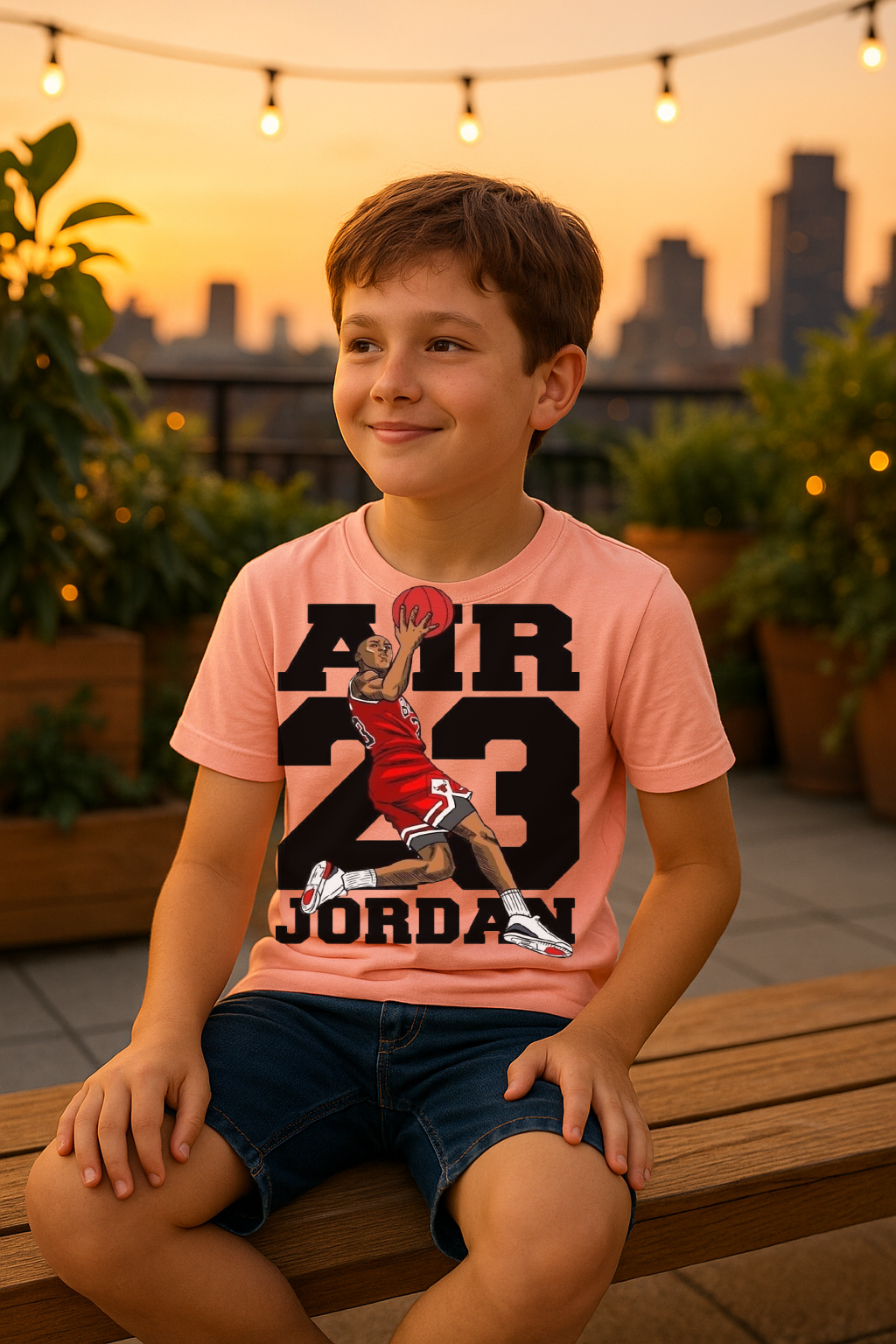 Air 23 Jordan Kids Tee – Elevate Like a Legend