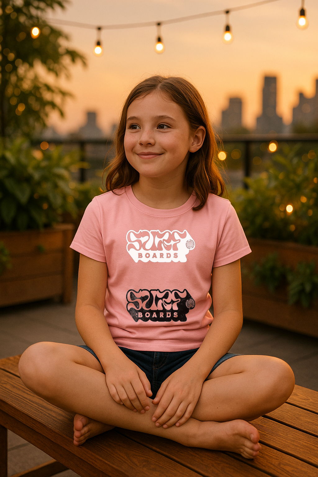 Surf Boards Vintage Logo Tee – Ride the Vibe