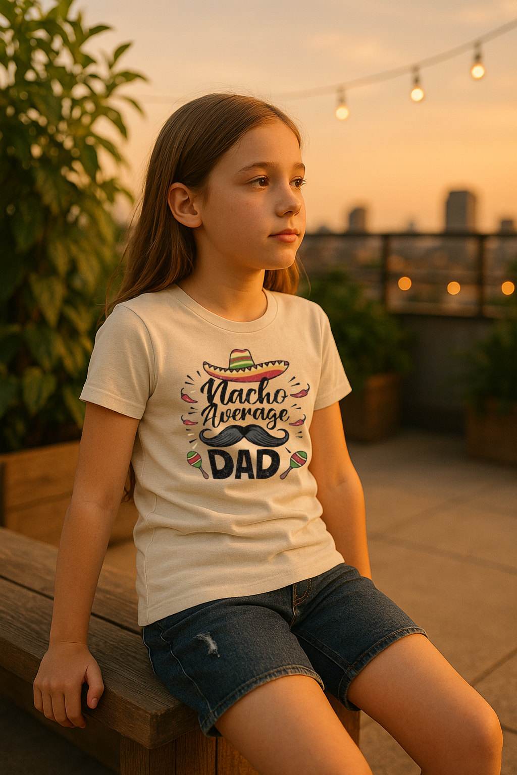 🌶️ “Nacho Average Dad” Funny Fiesta Tee 🎉