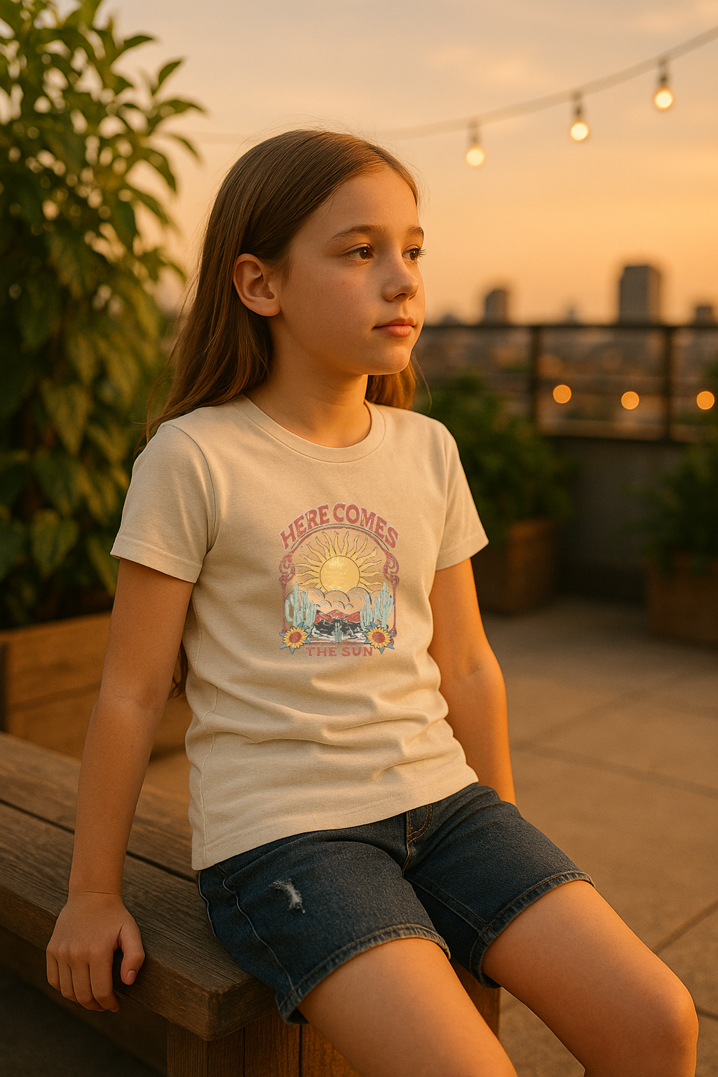 Here Comes the Sun – Uplifting Tee
