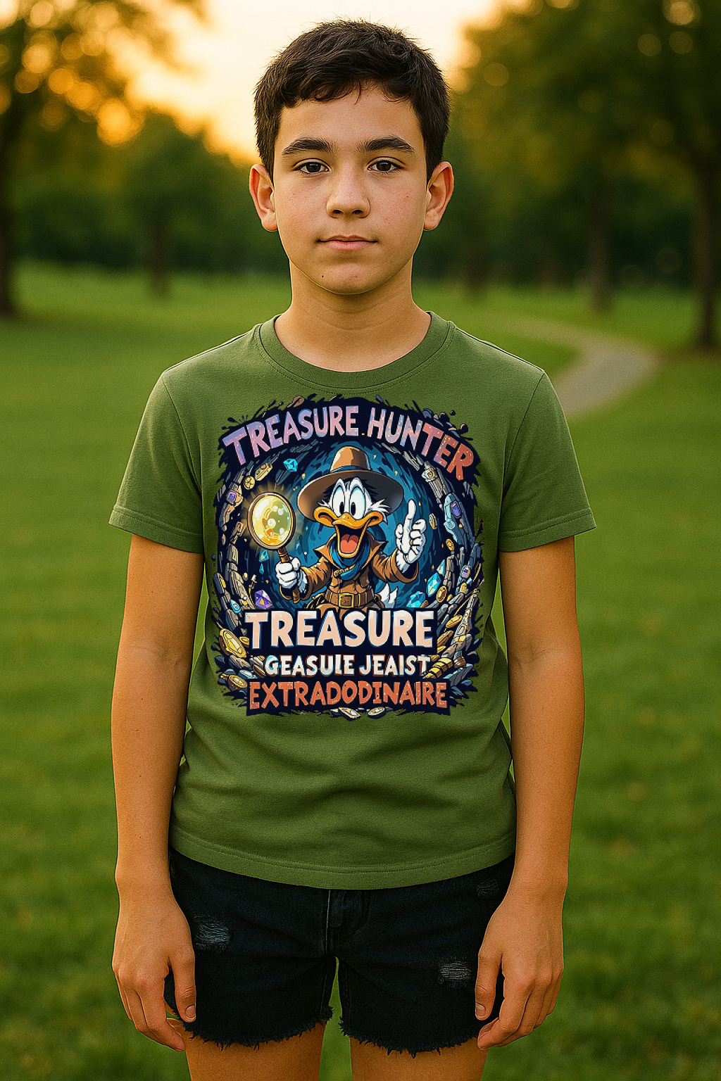 “Treasure Hunter” Kids Tee – For the Adventurer at Heart!
