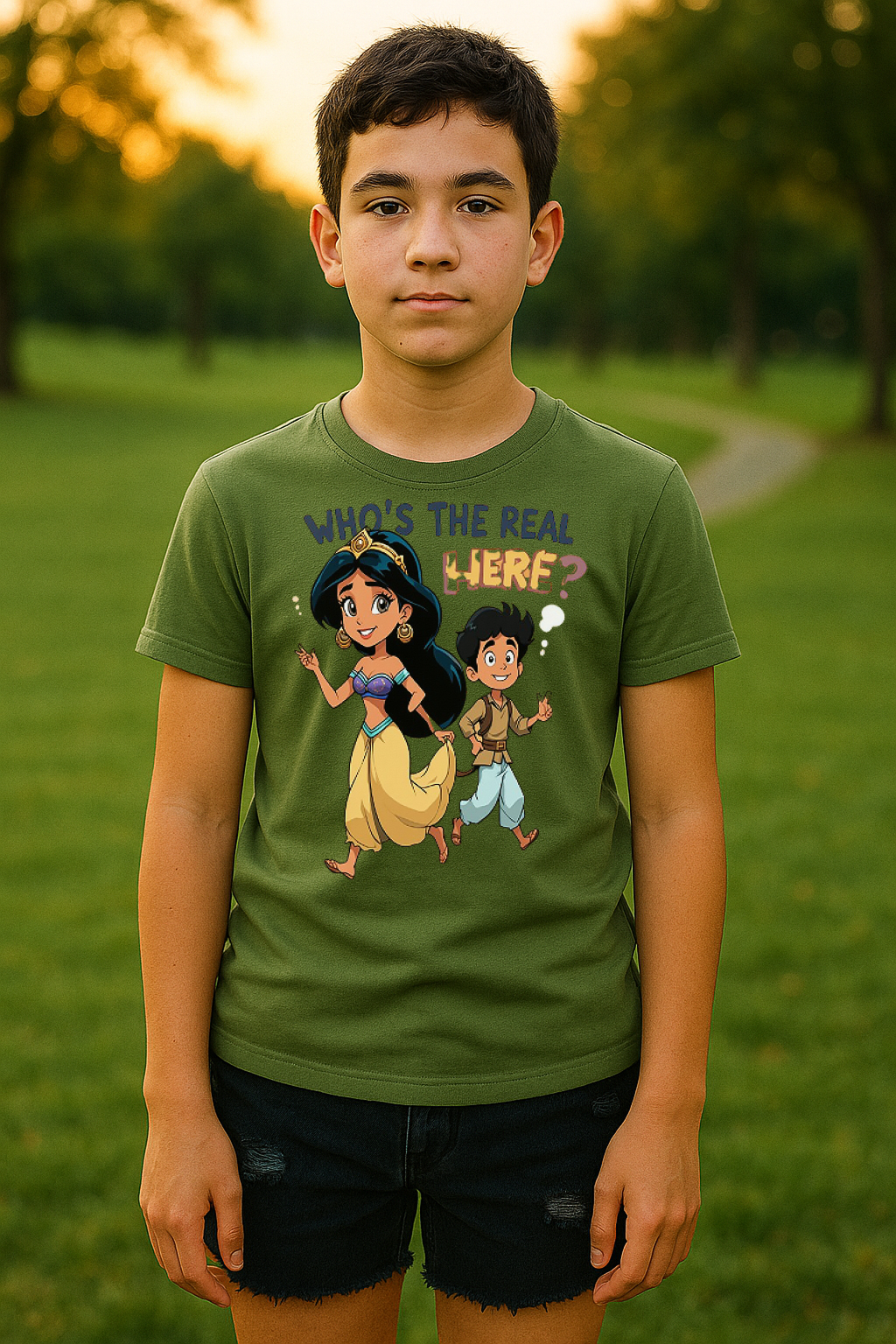 “Who’s the Real Hero?” Magical Duo Tee – Kids' Adventurewear