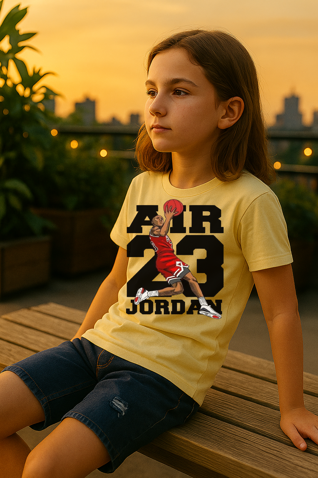 Air 23 Jordan Kids Tee – Elevate Like a Legend