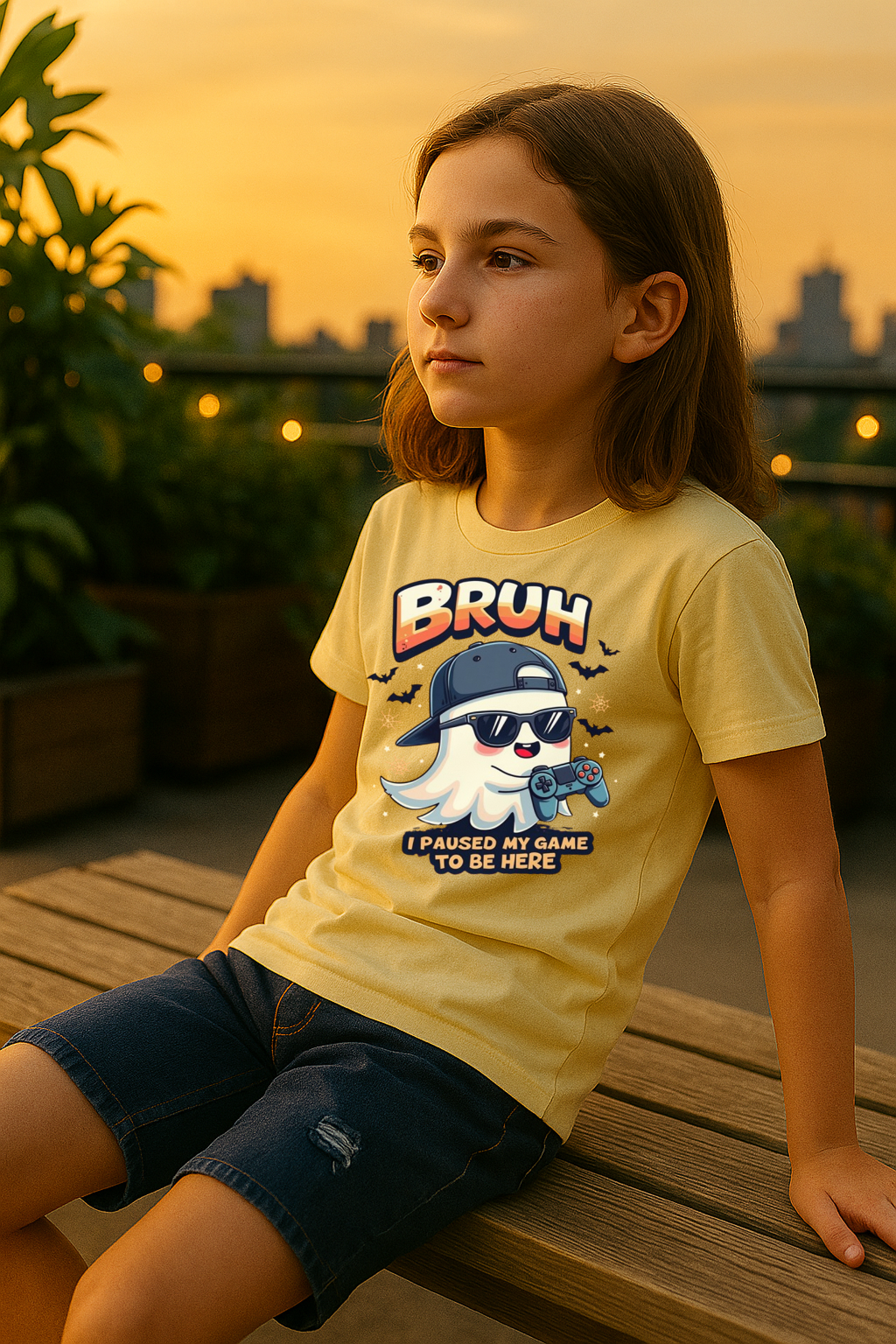 Limited Edition “BRUH” Gamer Tee – Ultra-Soft Luxe Cotton