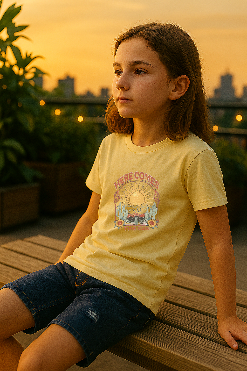 Here Comes the Sun – Uplifting Tee