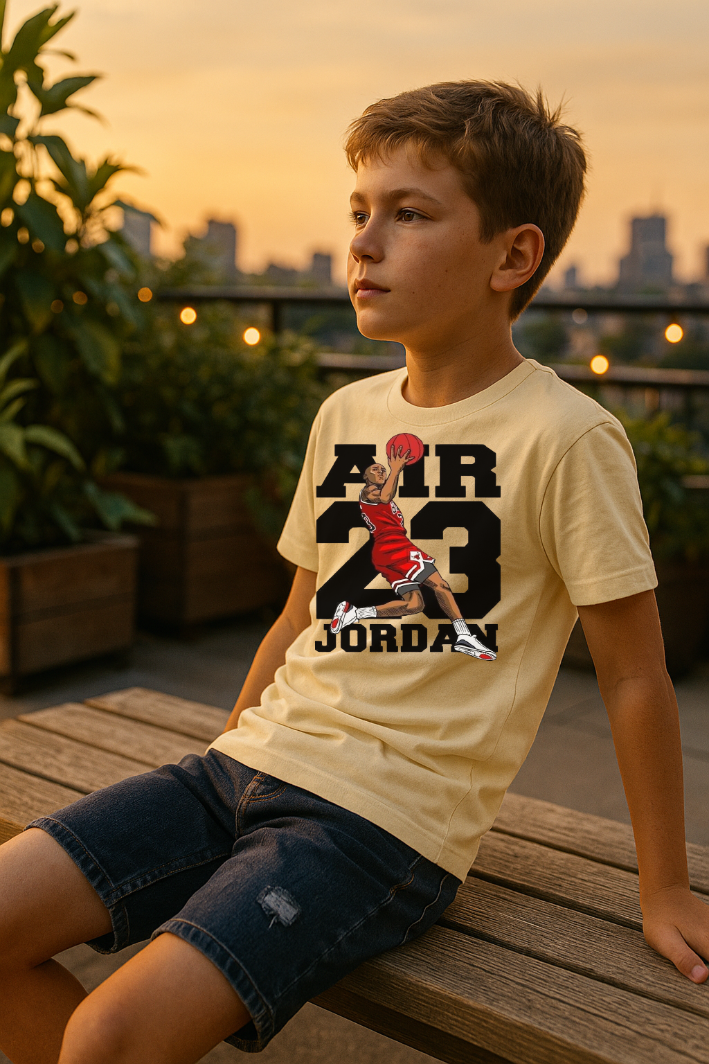 Air 23 Jordan Kids Tee – Elevate Like a Legend