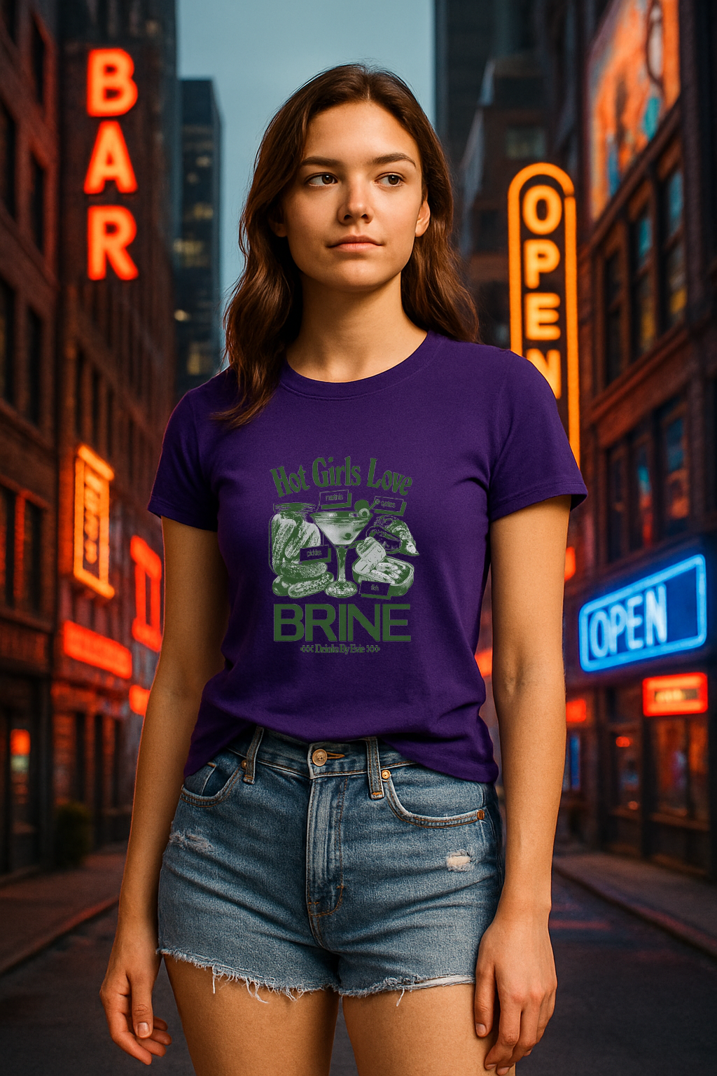 "Brine Babe Tee – Bold Flavor, Bolder Statement"