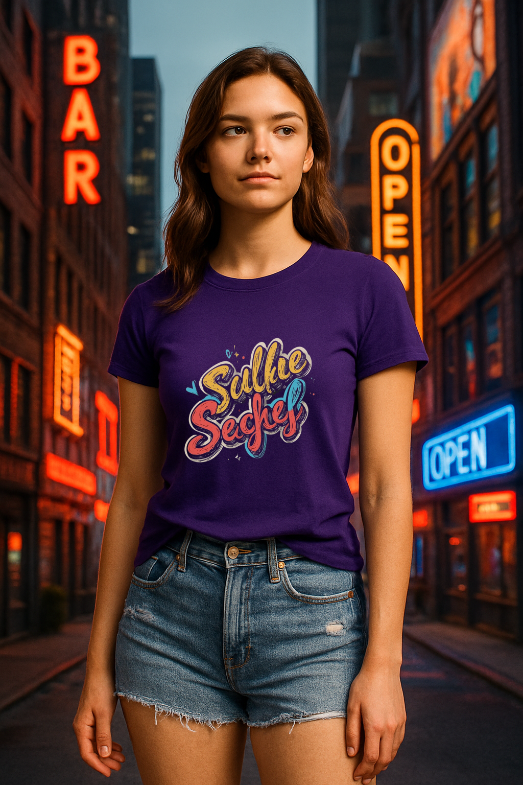 "Sulkie Seche Tee – Color Your Mood"