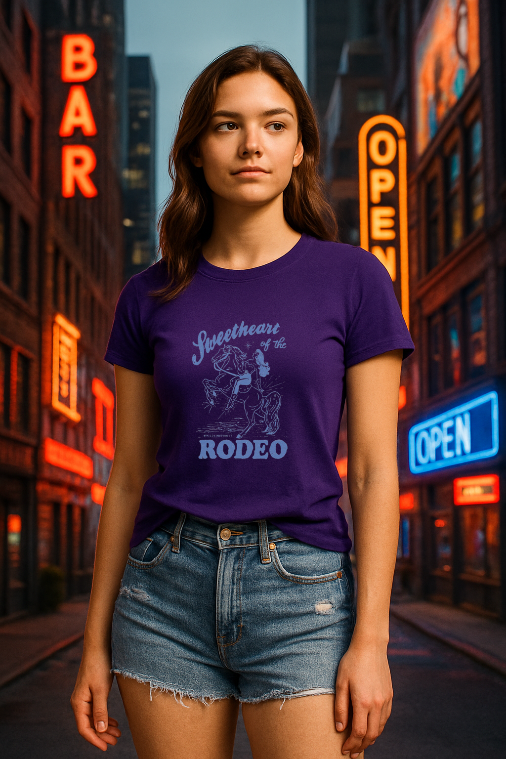 Dust & Grace – Rodeo Sweetheart Vintage Tee