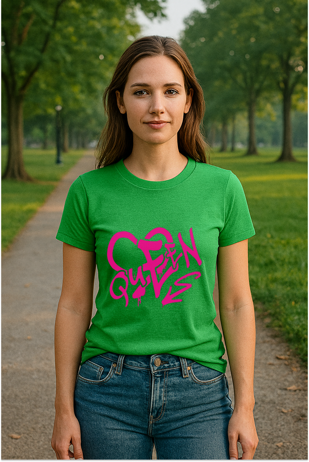 "Graffiti Queen Tee – Reign Loud"