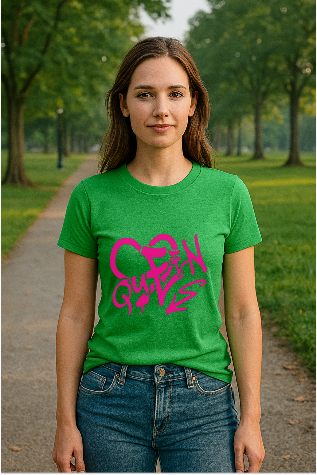 "Graffiti Queen Tee – Reign Loud"