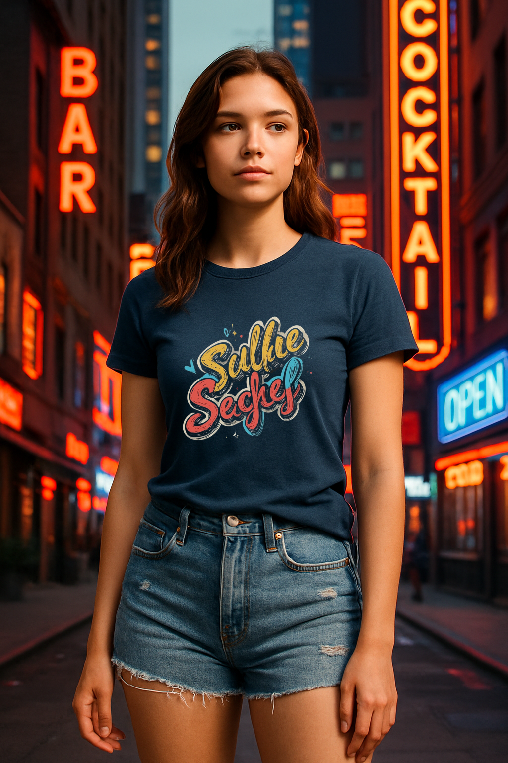 "Sulkie Seche Tee – Color Your Mood"