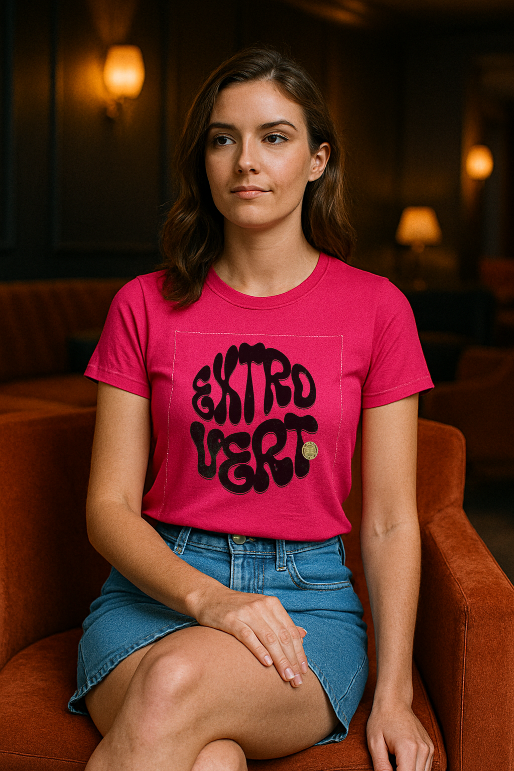 "EXTROVERT Tee – Loud, Proud, and Out There"