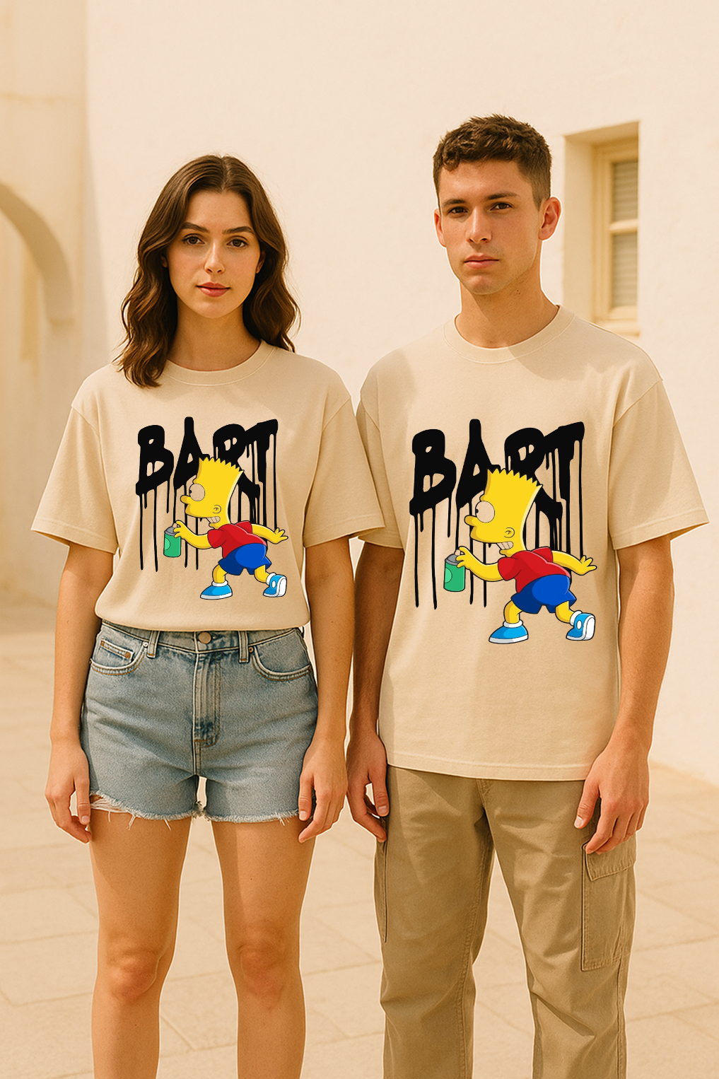 Graffiti Bart Tee – Street Meets Supreme Softness
