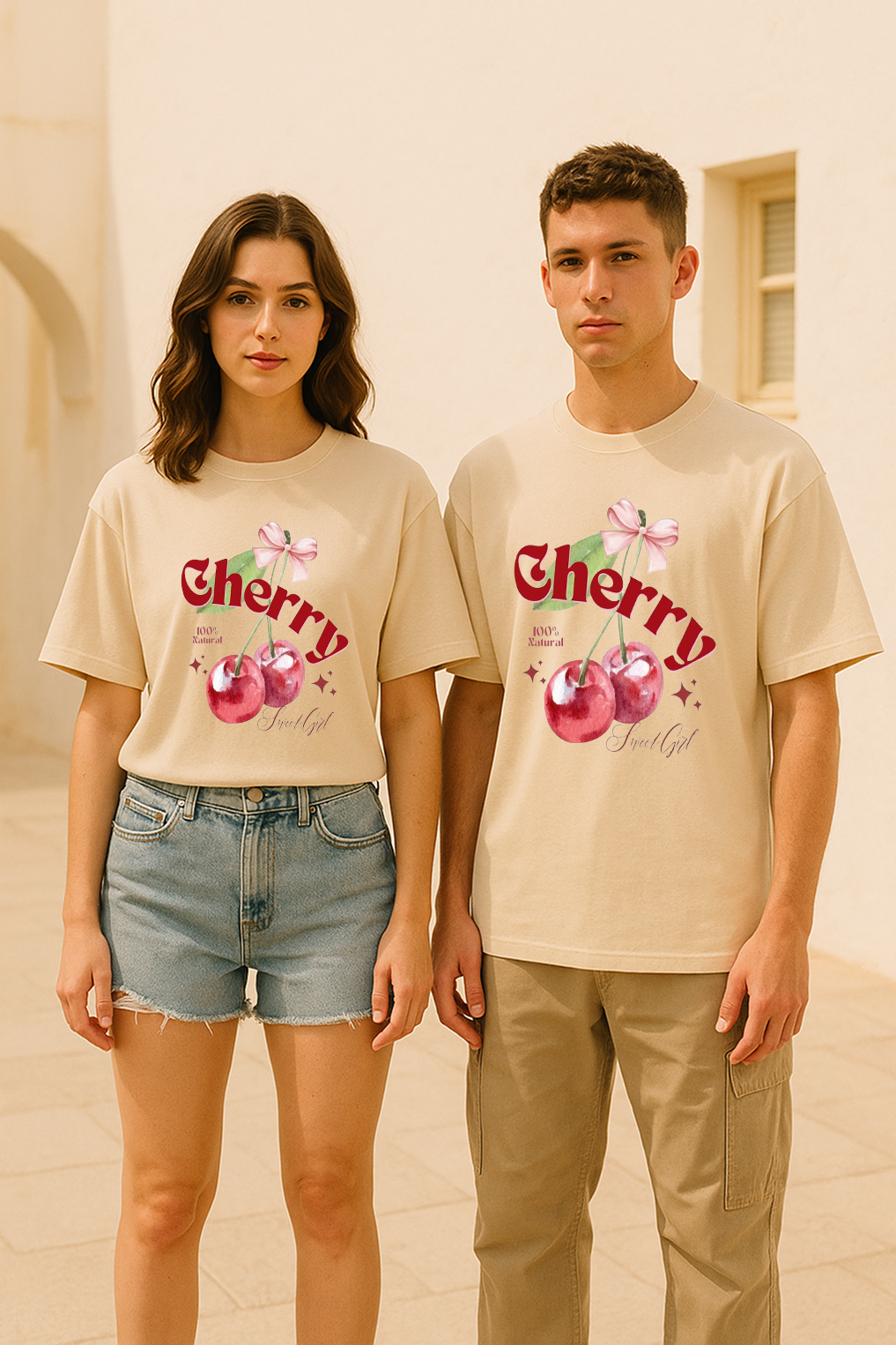 Cherry Sweet Tee –  Oversized Pop Edition