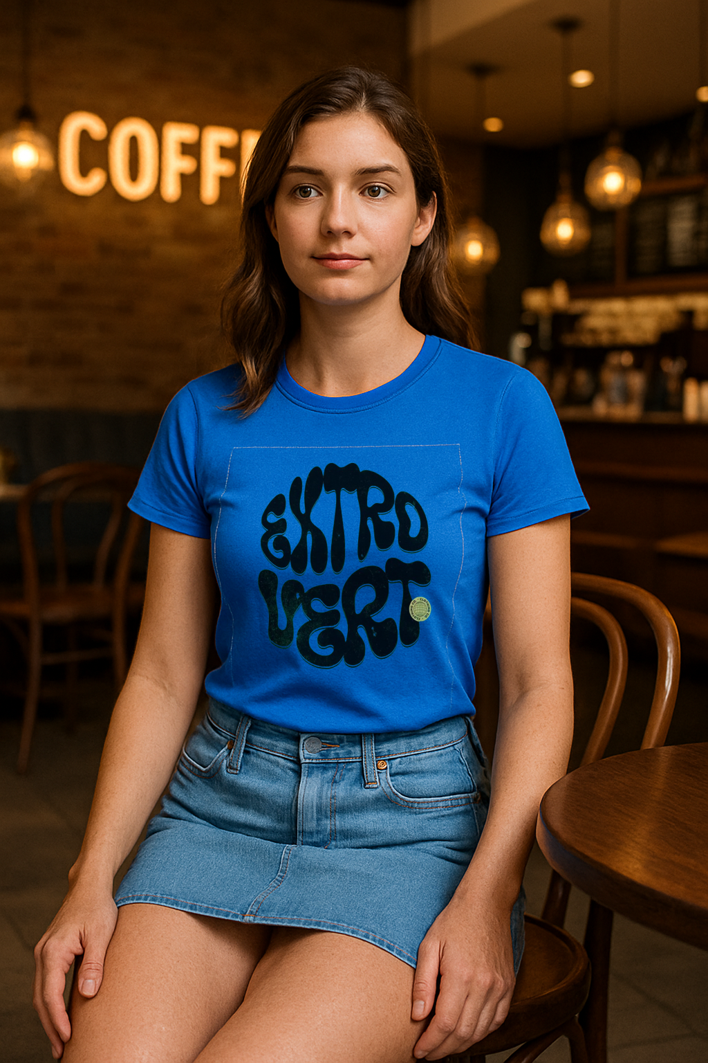 "EXTROVERT Tee – Loud, Proud, and Out There"