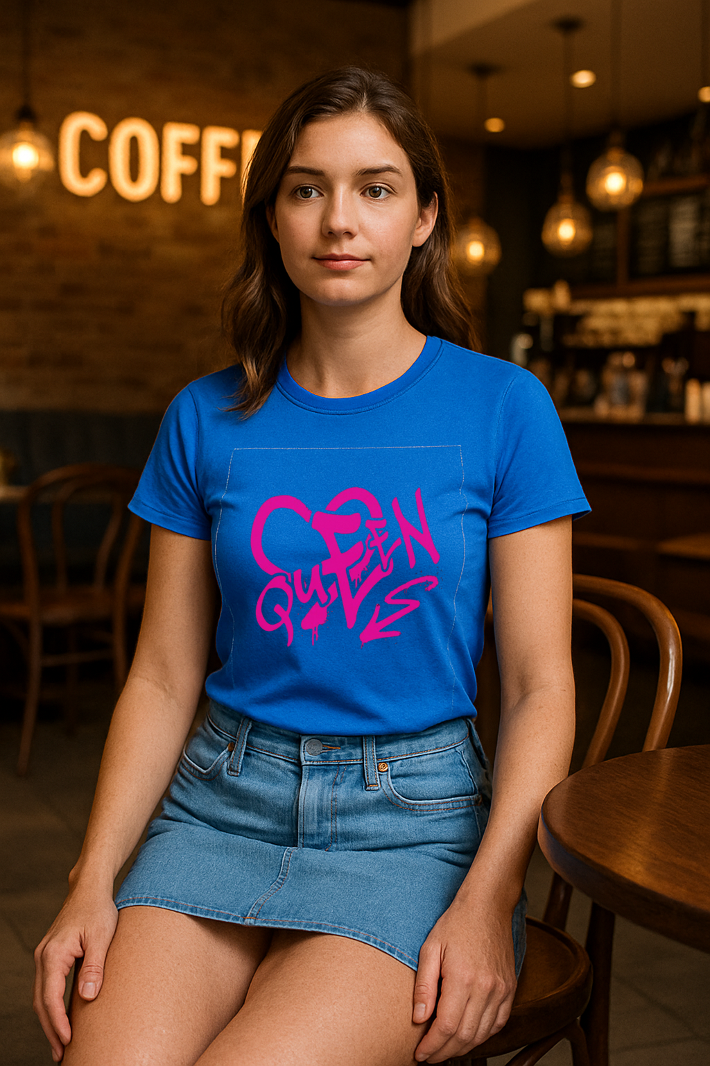 "Graffiti Queen Tee – Reign Loud"