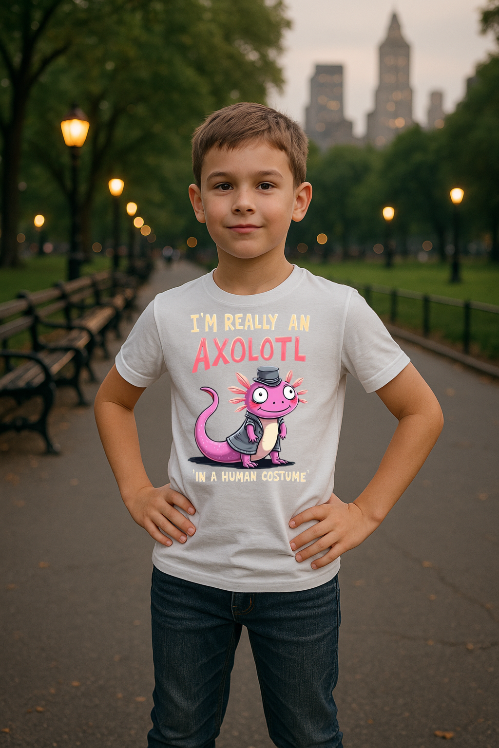 “Undercover Axolotl” – The Disguise Tee