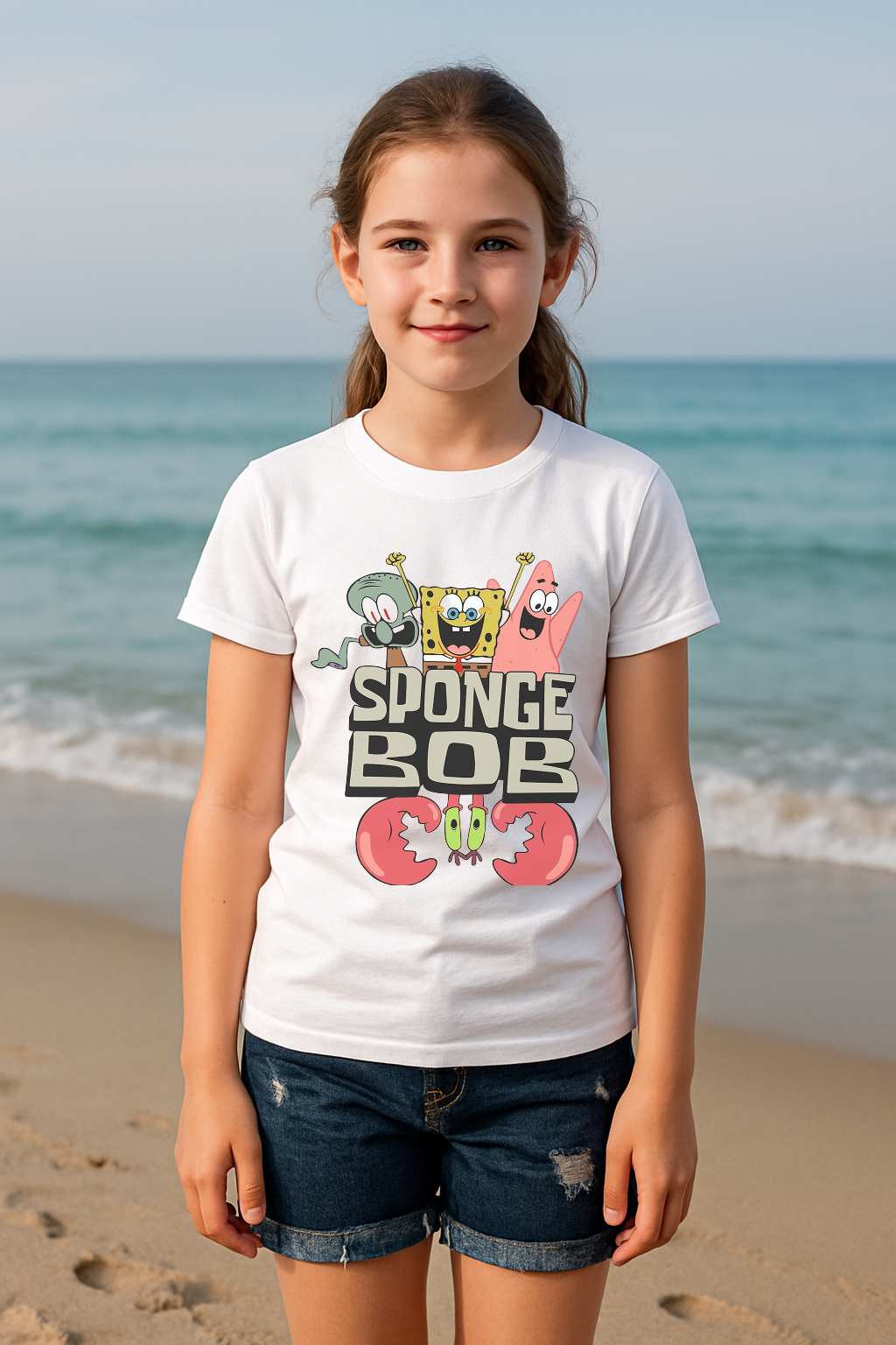 🍍 “SpongeBob Squad” Kids’ Cartoon Character T-Shirt