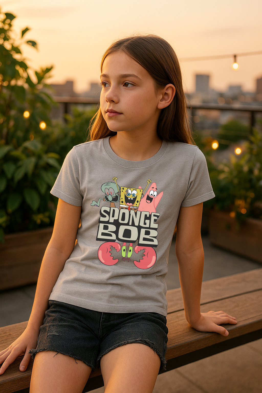 🍍 “SpongeBob Squad” Kids’ Cartoon Character T-Shirt