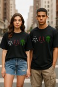 Star Wars Oversized Unisex T-Shirt – Galactic Icons Design (Front & Back Print)