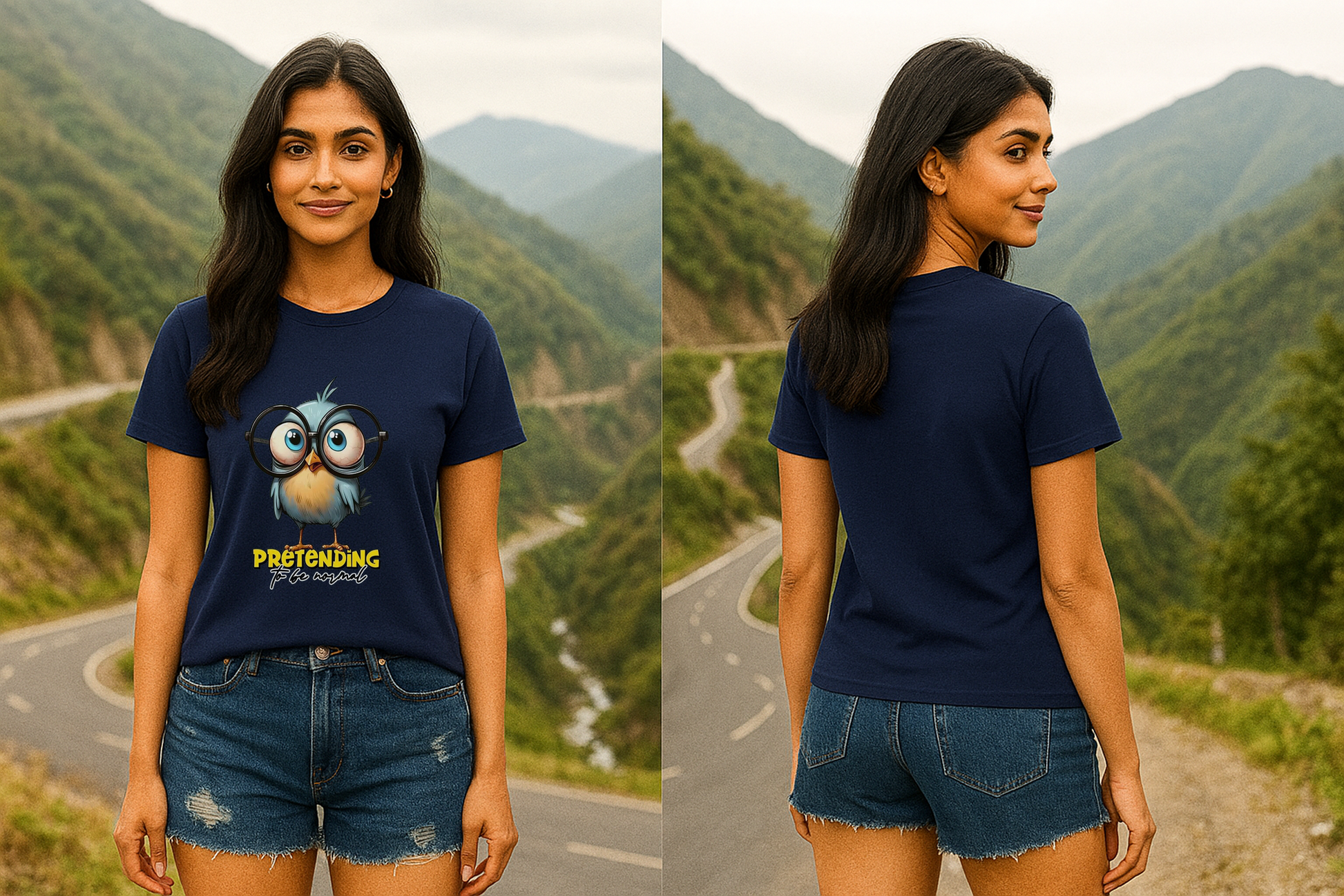 🦉 STORM BRN DROP 🤓 — Pretending To Be Normal 💁♀️🦉 | Quirky AF Unisex Tee
