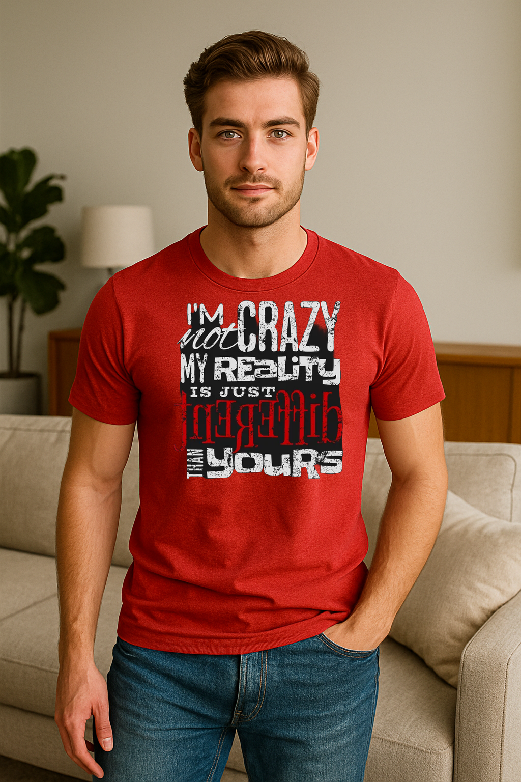 "Not Crazy – Just Wired Different" Tee