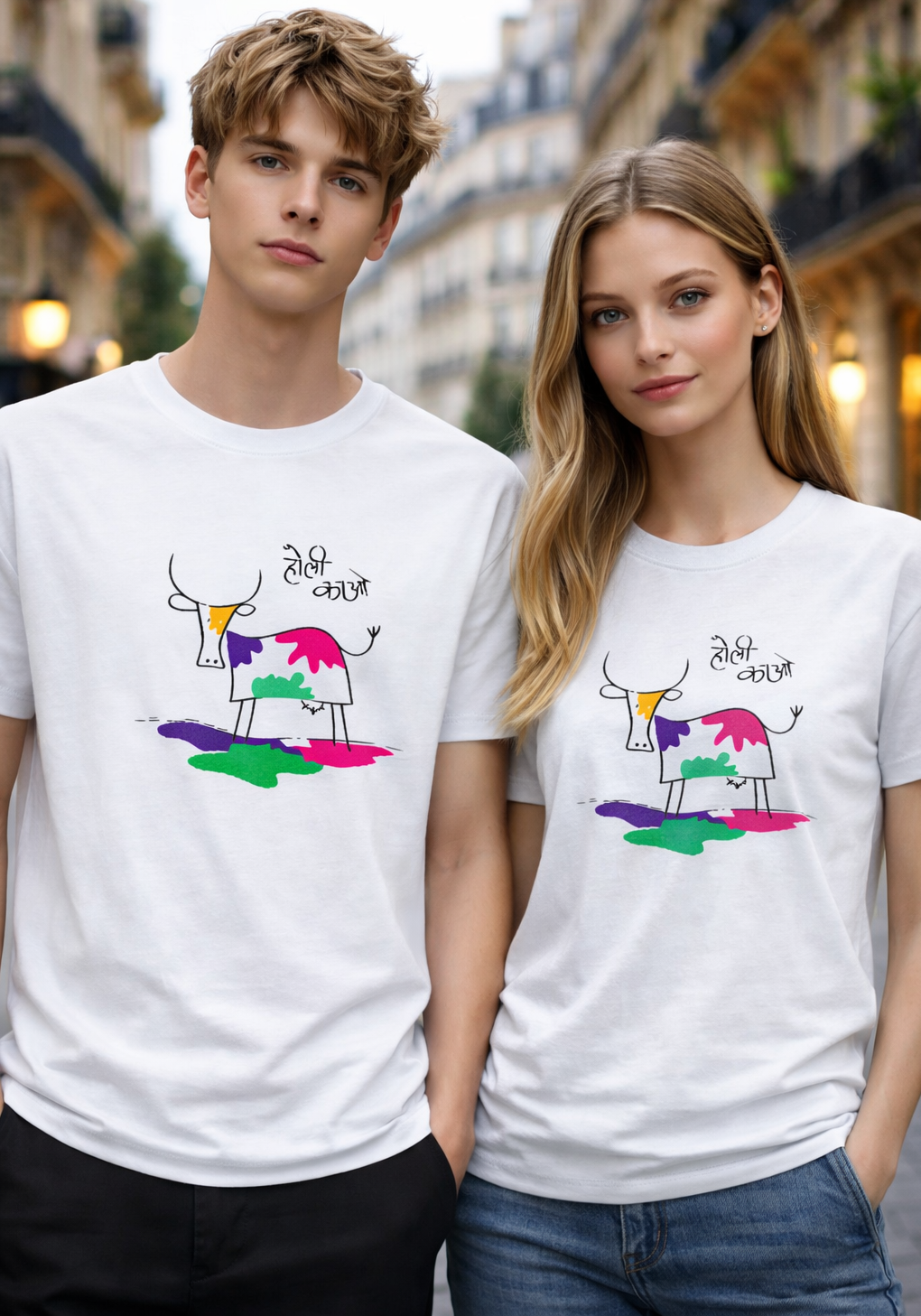 Holi Cow Tee – HOLI EDIT Drop 🔥