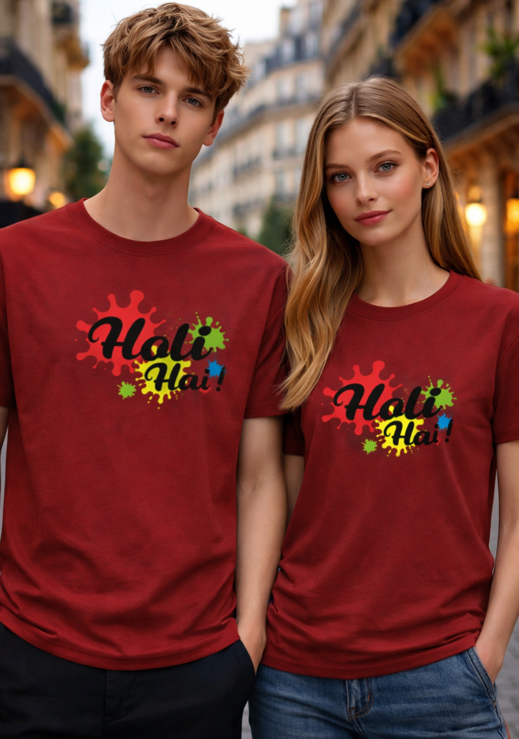 HOLI HAI! Splash Mode Tee – HOLI EDIT 💥
