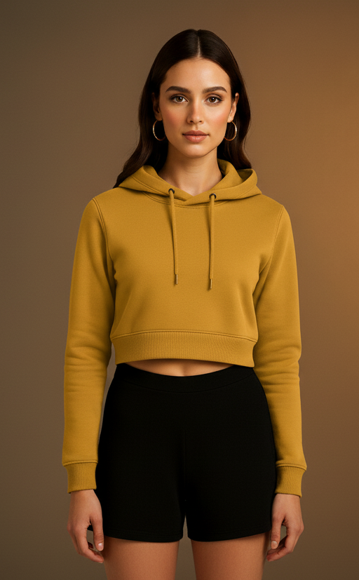 Cropped Cutie — The Hoodie That Serves Looks