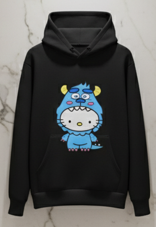 👾 The Drop: Hello Kitty x Sulley Monster Mashup Hoodie